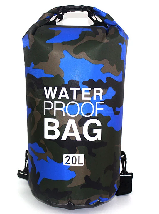 Camouflage Storage Dry Bag με ιμάντα ώμου